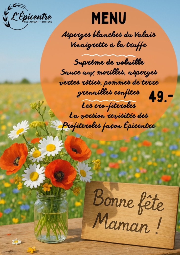 menu fete des meres